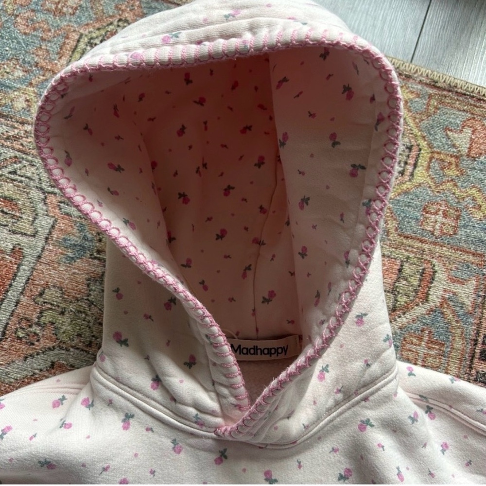 Madhappy Sweet dreams fleece hoodie Wildflower. Size M. - Picture 7 of 7